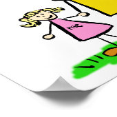 Poster "Mutter und Tochter" (Ecke)