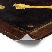 Poster "My Guts" von Angry Johnny (Ecke)