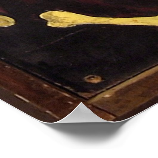 Poster "My Guts" von Angry Johnny (Ecke)