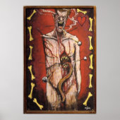 Poster "My Guts" von Angry Johnny (Vorne)