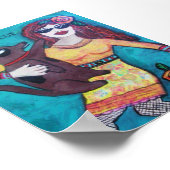 POSTER-MY HUMAN IST EIN RETTUNGSMASSNAHMEN POSTER (Ecke)