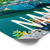 Poster Namur Belgien Foto Vintage (Ecke)