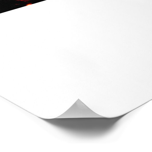 Poster - Nashville Skyline bei Sunset (Ecke)