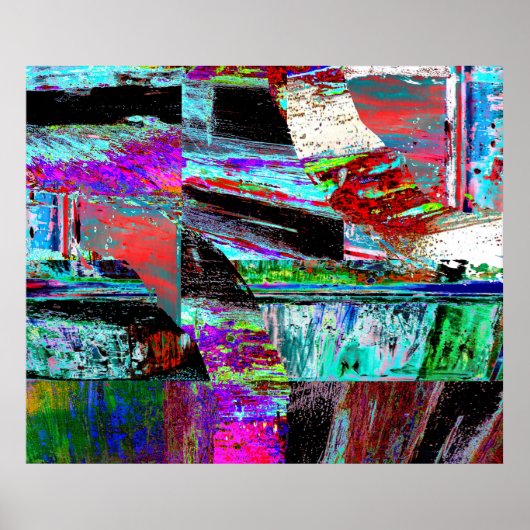Poster – Neon-Puls (Vorne)
