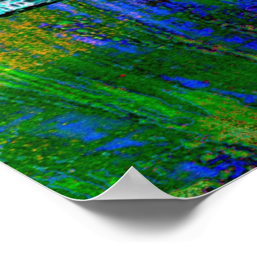 Poster – Neon Pulse (Ecke)