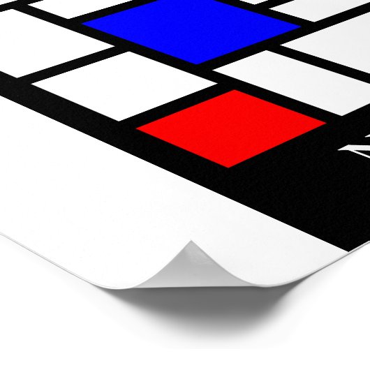 Poster neoplasticum (Ecke)