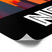 Poster, New York City, Empire State Building Poster (Ecke)