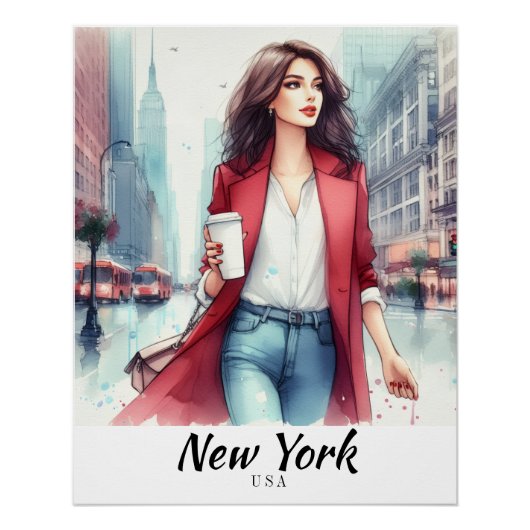 Póster New York Poster (Vorderseite)
