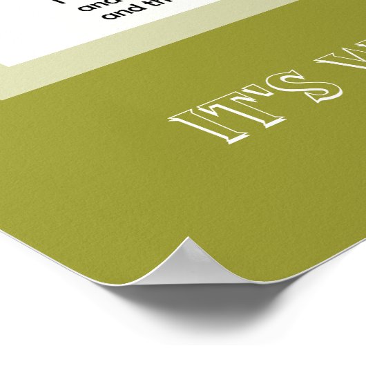 Poster Nicene Create Christlich Print (Ecke)