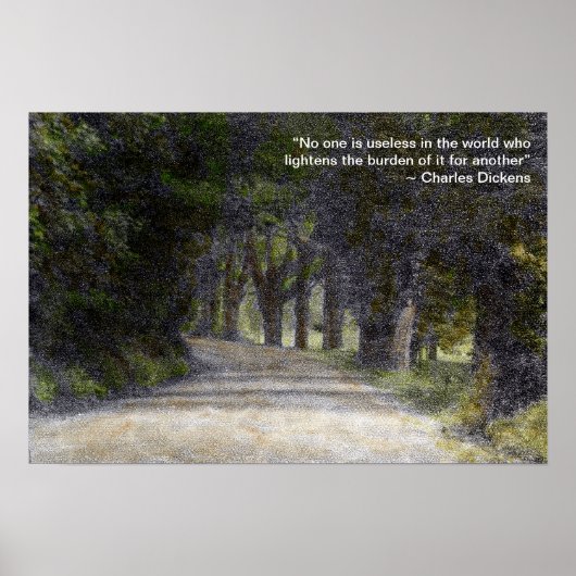 Poster "Niemand ist allein" (Vorne)