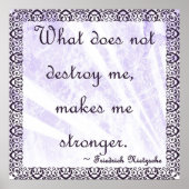 Poster - Nietzsche (Vorne)