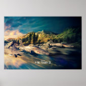 Poster Northrop F-5E Tiger II (Vorne)