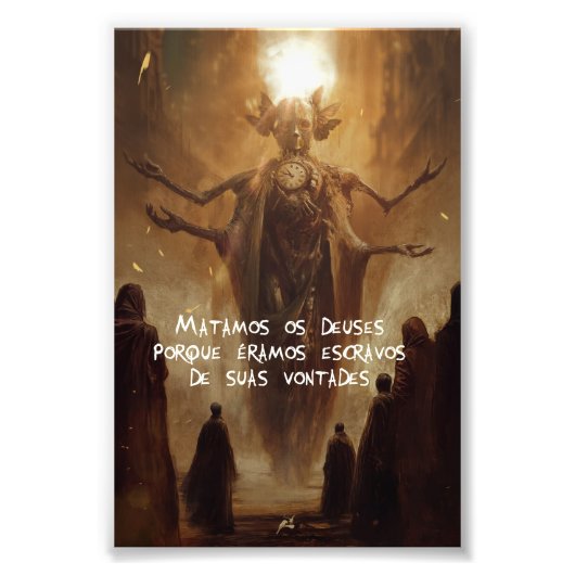 Poster Novo Mundo (Frase II) (Vorne)