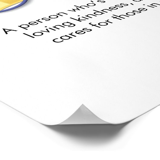 Poster "Nurse" (Ecke)