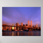 POSTER NYC~ World Trade Center ~ Twin Towers (Vorne)