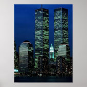 POSTER NYC~ World Trade Center ~ Twin Towers (Vorne)