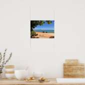 Poster - Oahu Beach (Küche)