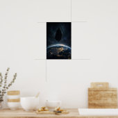 Poster Oberhalb der Welt (Küche)
