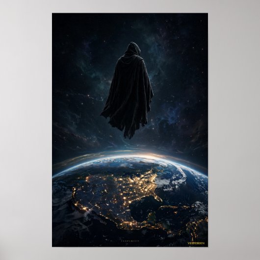 Poster Oberhalb der Welt (Vorne)