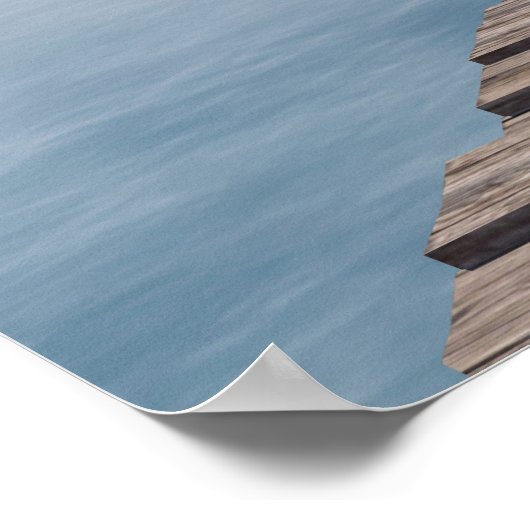 Poster Ocean Dock Scene (Ecke)