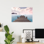 Poster Ocean Dock Scene (Heimbüro)
