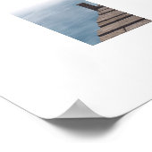 Poster Ocean Dock Scene (Ecke)