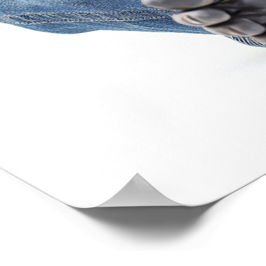 Poster oder Download Gamer Chimp für Kinder (Ecke)