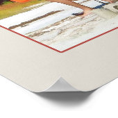 Poster oder Print in den Schritten meines Vaters (Ecke)