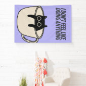 POSTER OF A LAZY CAT Banner (InSitu)