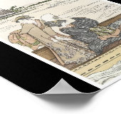 Poster of Japanese Painting c. 1780 (Ecke)