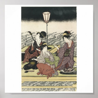Poster of Japanese Painting c. 1800