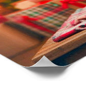 Poster of Newf Posing for Annual Portrait (Ecke)