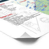 Poster of the Canoe Trails 2021 Kanadische Reise (Ecke)