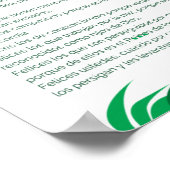 Poster oración de las Bienaventuranzas  (Ecke)