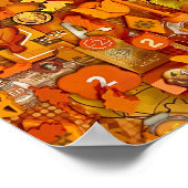 Poster: Orange Board Game Components Poster (Ecke)