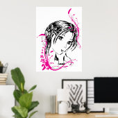 Poster - Orchid (Heimbüro)