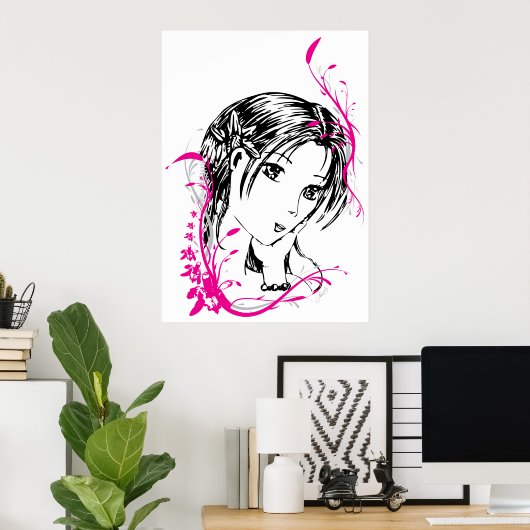 Poster - Orchid (Heimbüro)