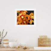 Poster-Orchid-Blume Poster (Küche)