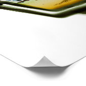 Poster- Orig Neg Relax X-Ray Skeleton Bath Time Poster (Ecke)