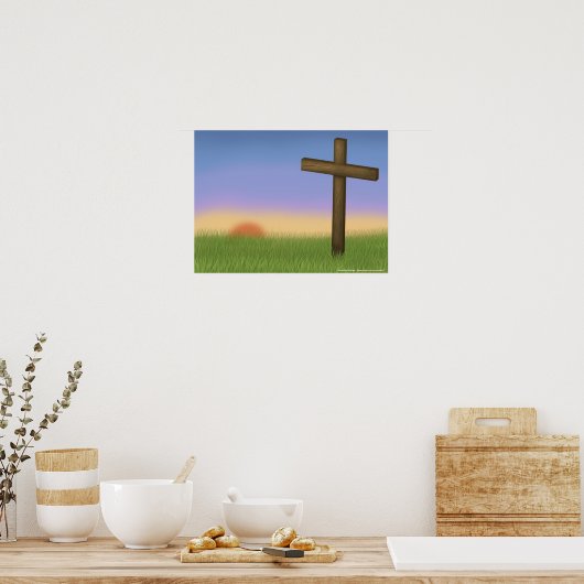 Poster "Ostersonne" (Küche)