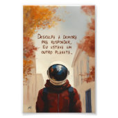 Poster Outro Planeta (com frase) (Vorne)