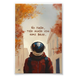 Poster Outro Planeta (frase IV)