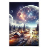 Poster Paisaje Espacial (Vorne)