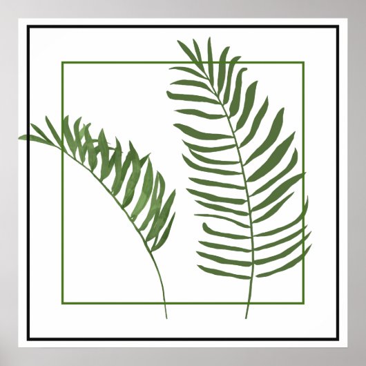 Poster-Palm 24" x 24" Poster (Vorne)