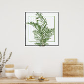 Poster-Palm 24" x 24" Poster (Küche)