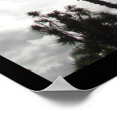 Poster - Palm Tree Silhouette (Ecke)