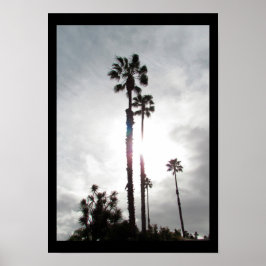 Poster - Palm Tree Silhouette