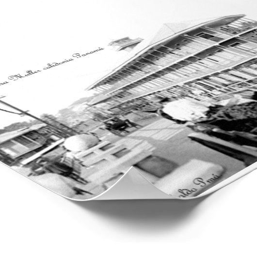 Poster, Panama Poster (Ecke)