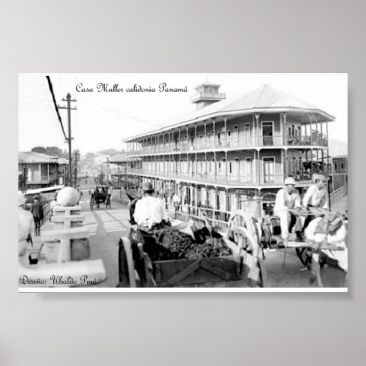 Poster, Panama Poster (Vorne)