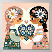 Poster, Papier-Plakat (matt) Poster (Vorne)